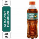 Leão Fuze Chá Pêssego Pack 6x450ml