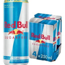 Red Bull Sugarfree Pack 4 Latas